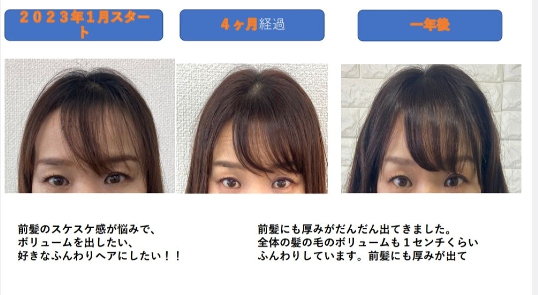 京都唯一の育毛専用ヘッドスパメニュー